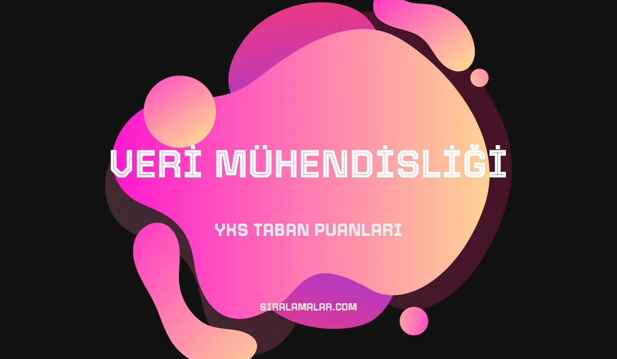 YKS Veri Mühendisliği Taban Puanları ve Sıralamaları 2026